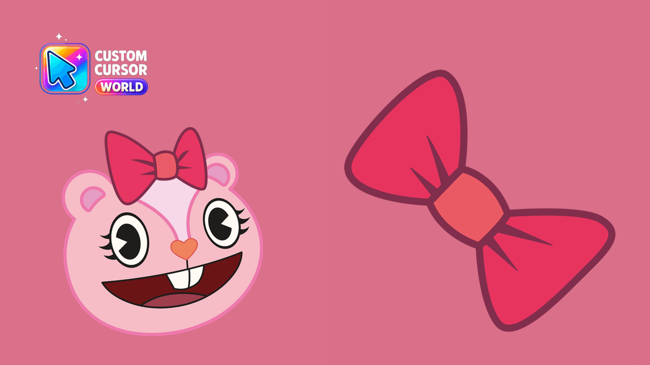 Cheerful Giggles Cursor Pack for Browser Customization - Custom cursor pack preview image showing 2 cursors