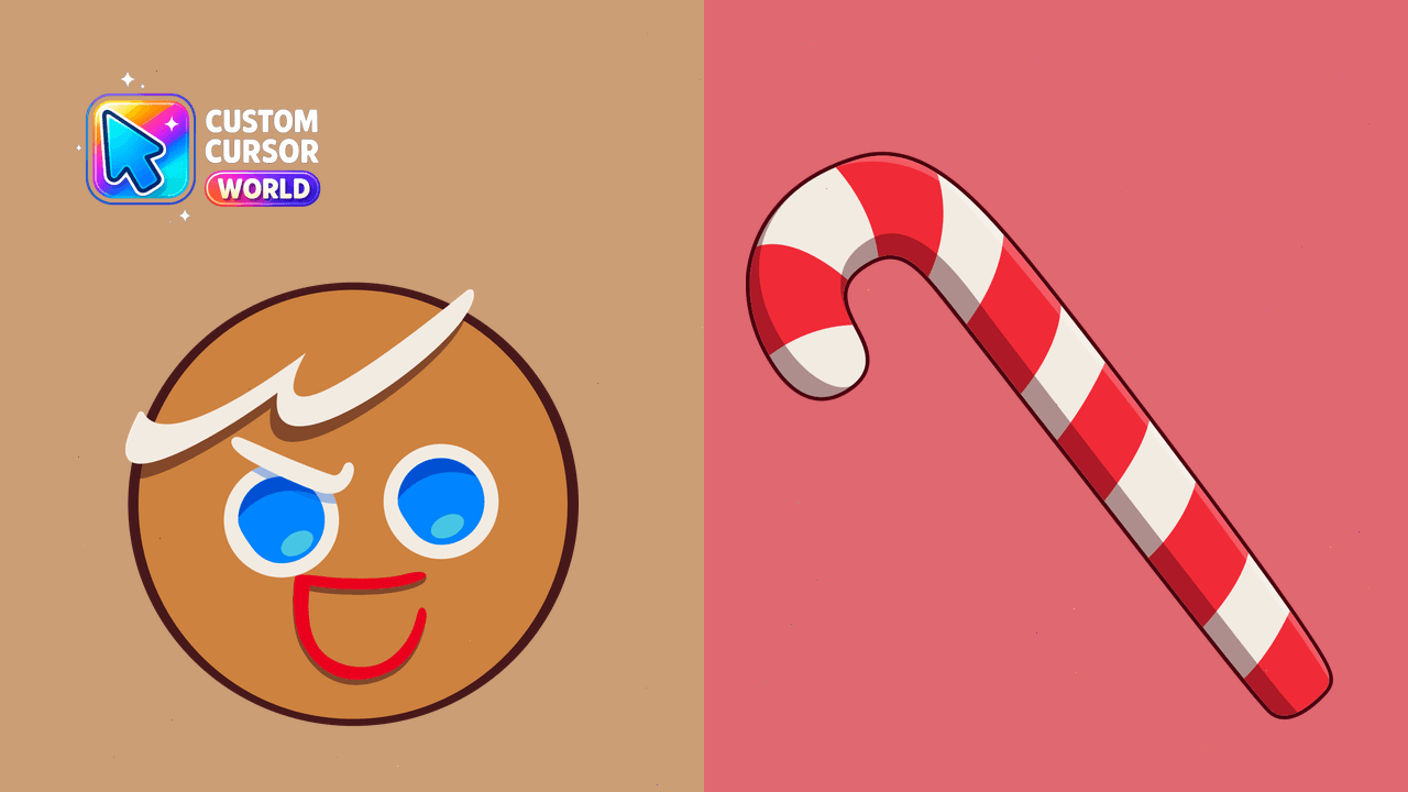 Cursor pack preview: GingerBrave Custom Cursor Pack for Chrome