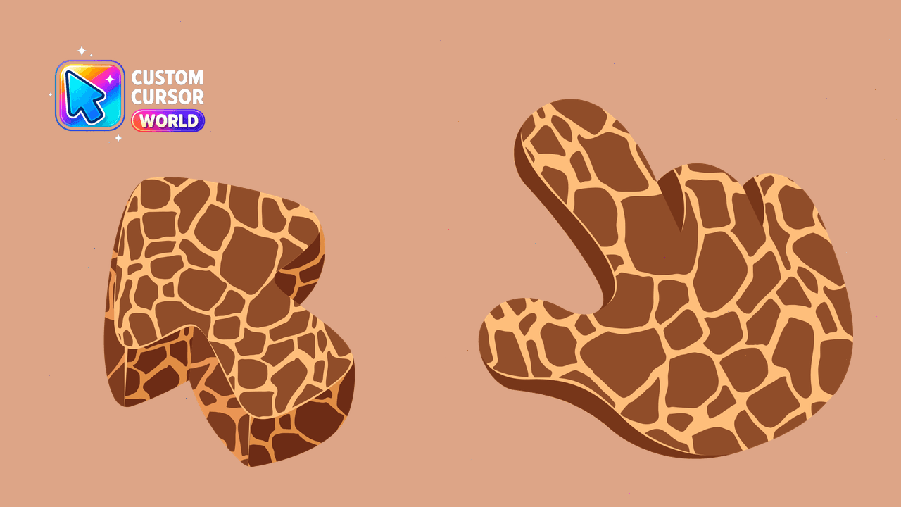 Cursor pack preview: Giraffe Cursor Pack