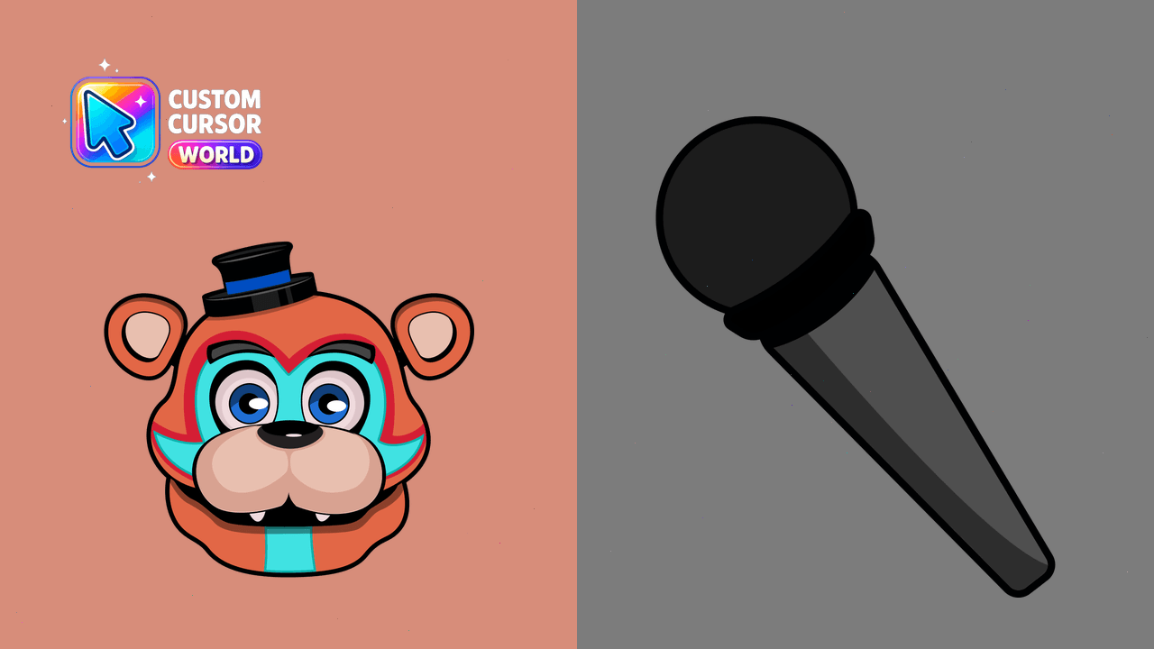 Cursor pack preview: Custom Cursor Pack - Glamrock Freddy Animatronic