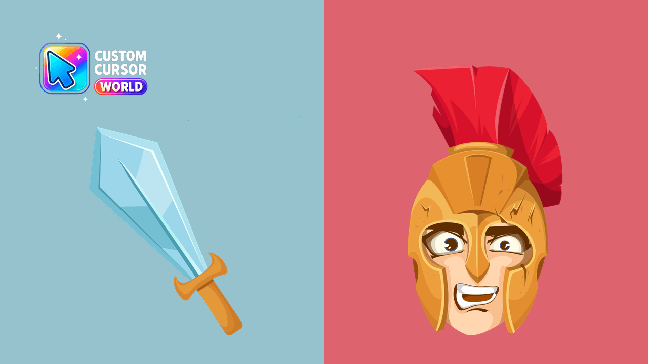 Cursor pack preview: Ares Warrior Cursor Pack