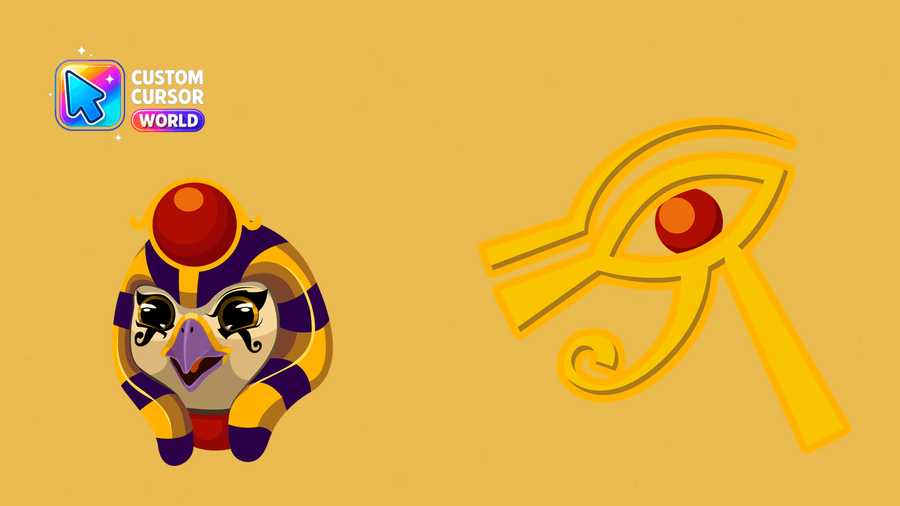 Cursor pack preview: Horus Sky and Sun Cursor Pack