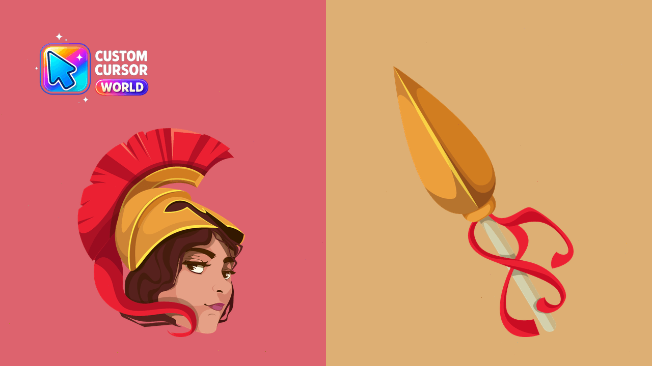 Cursor pack preview: Athena Custom Cursor Pack