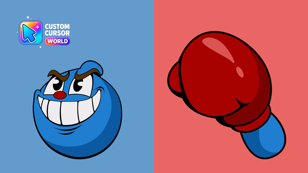 Cursor pack preview: Goopy Cursor Pack - Custom Boxing Glove