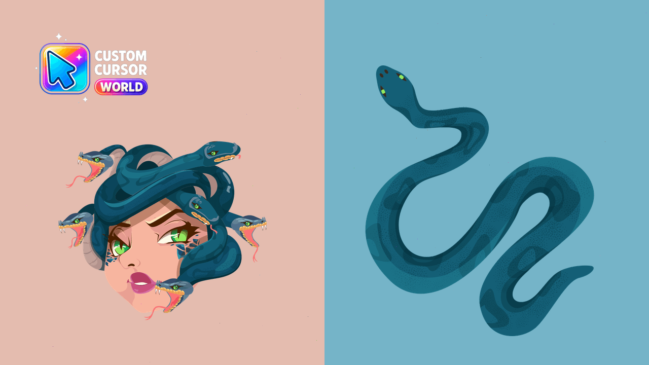Cursor pack preview: Medusa Gorgon Cursor Pack