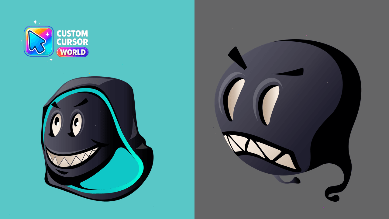 Cursor pack preview: Custom Grimey Cursor Pack