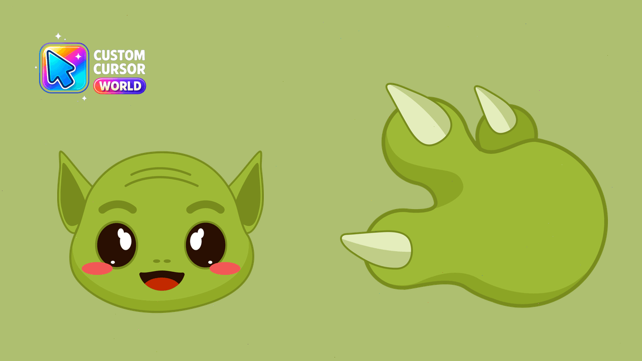 Cursor pack preview: Star Wars Cursor Pack - Grogu Collection
