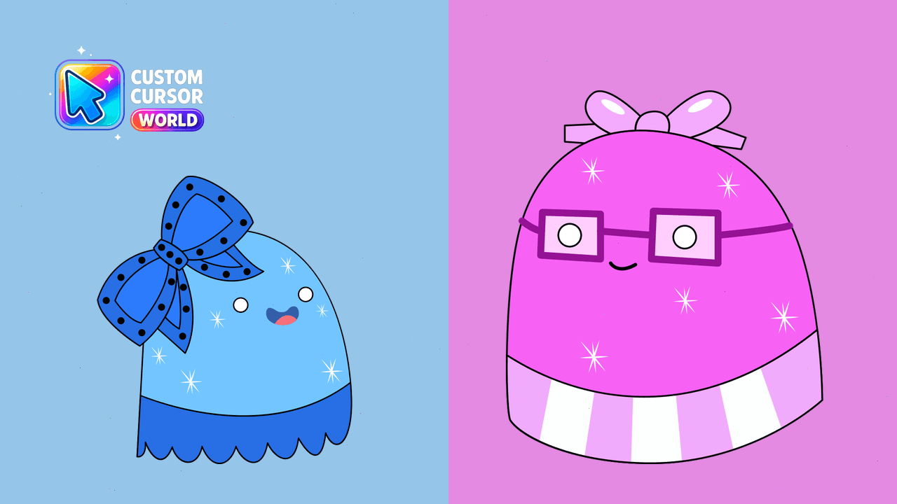 Cursor pack preview: Gumdrop Cursor Pack for Chrome