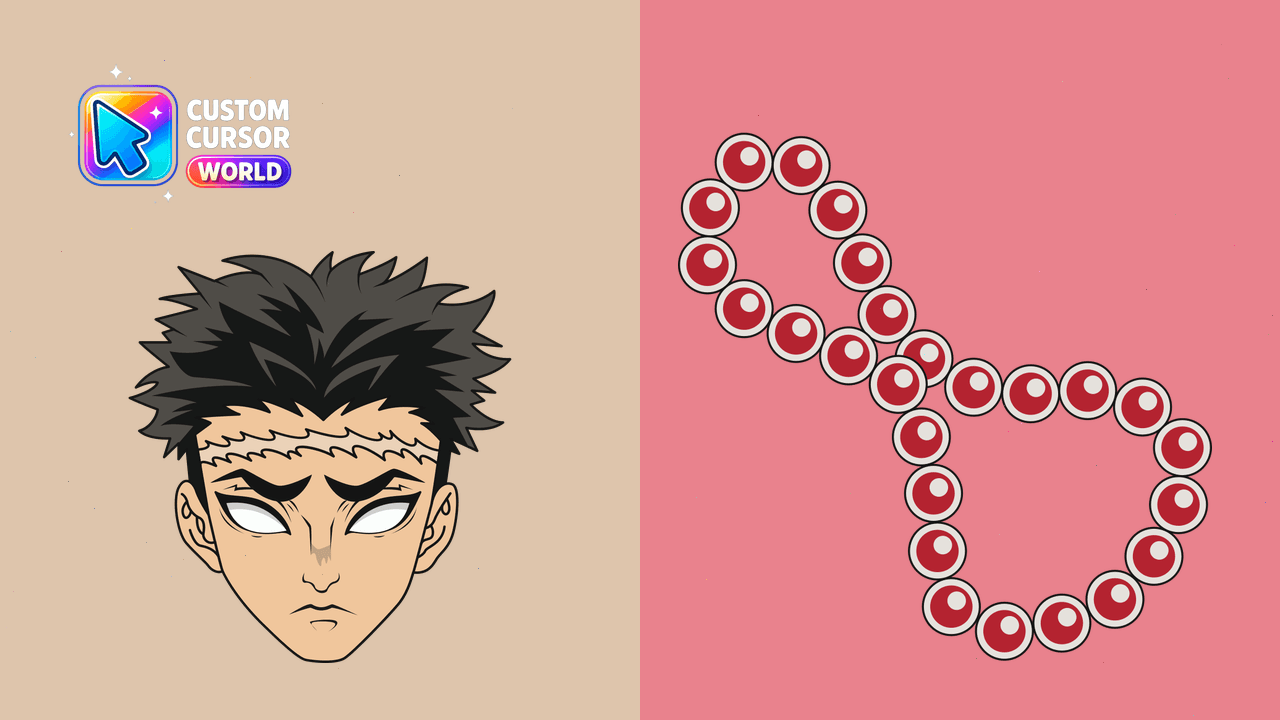 Cursor pack preview: Gyomei Himejima Custom Cursor Pack