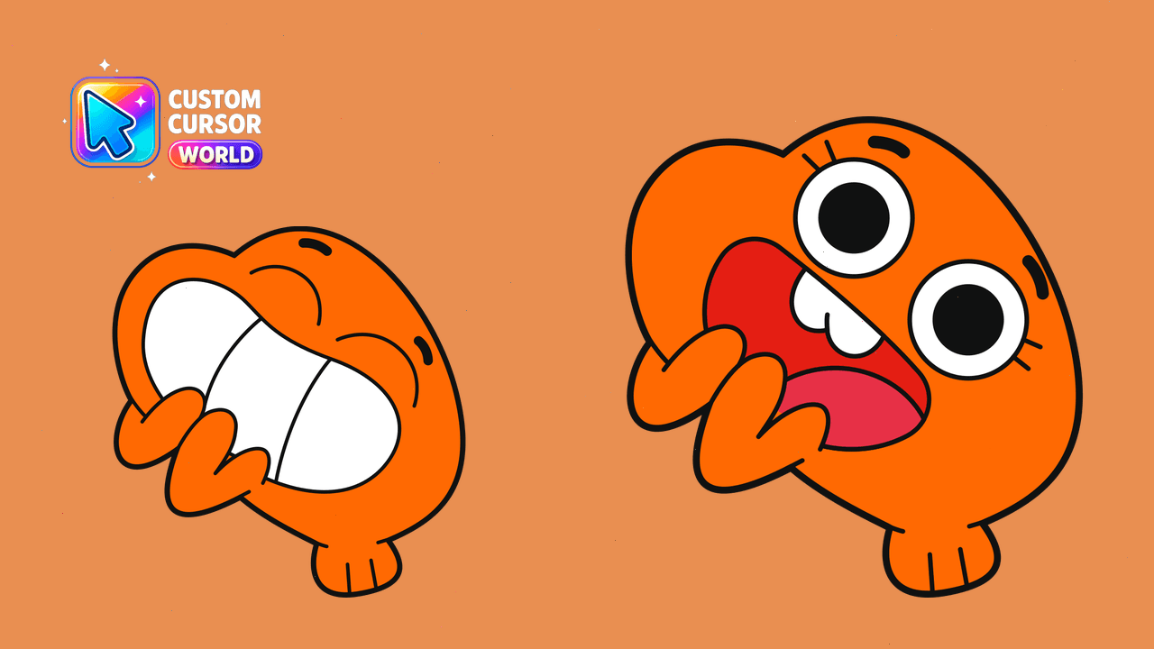 Cursor pack preview: Joyful Darwin Cursor Pack for Chrome and Edge