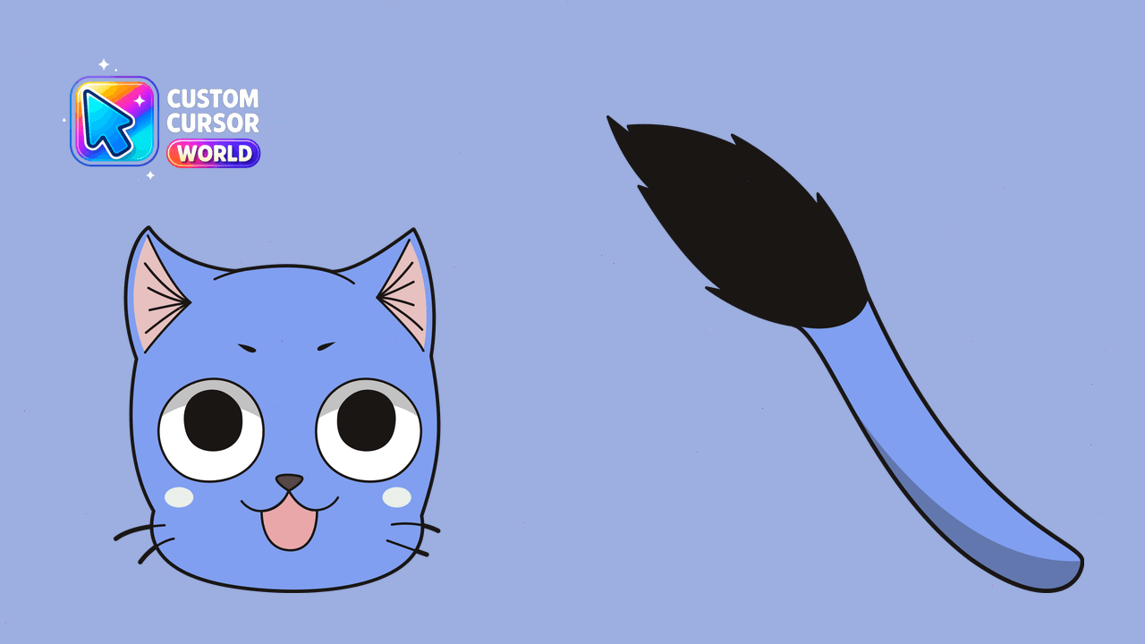 Cursor pack preview: Happy Custom Cursor Pack for Windows and Chrome
