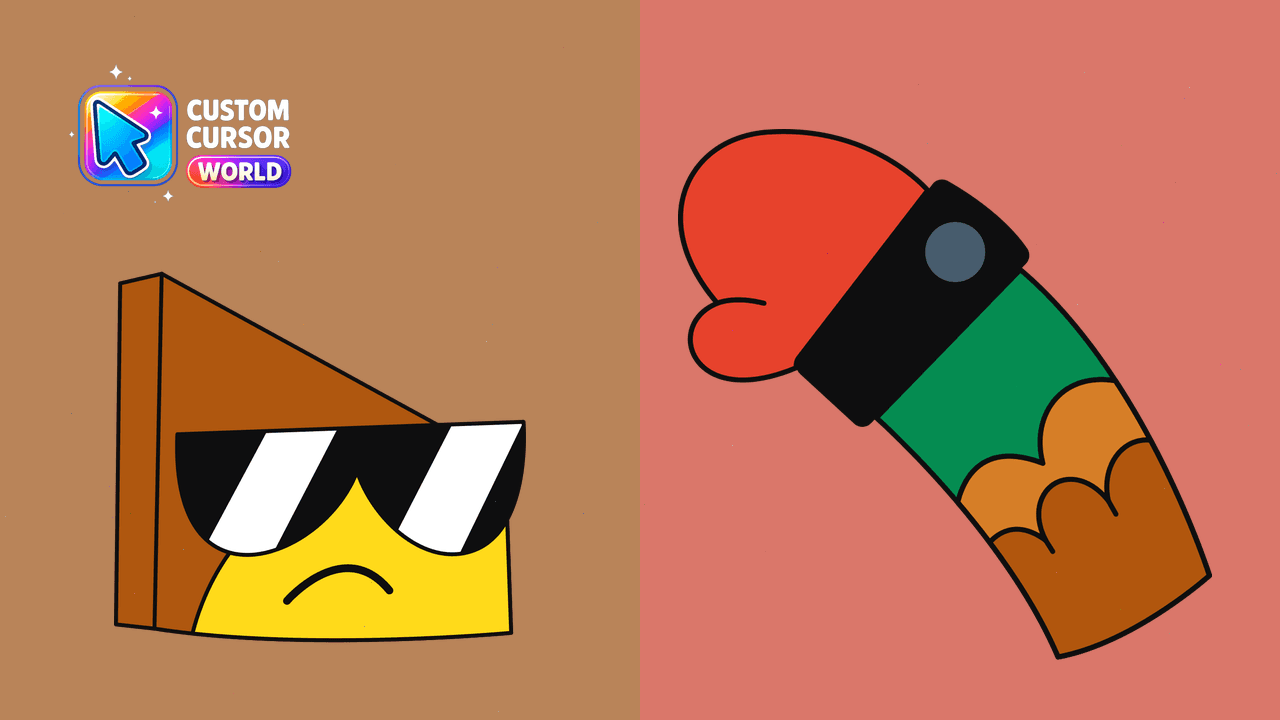 Cursor pack preview: Hawkodile Custom Cursor Pack for Chrome & Edge