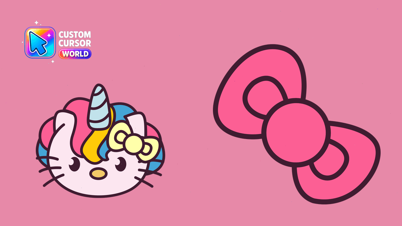 Cursor pack preview: Custom Hello Kitty Cursor Pack