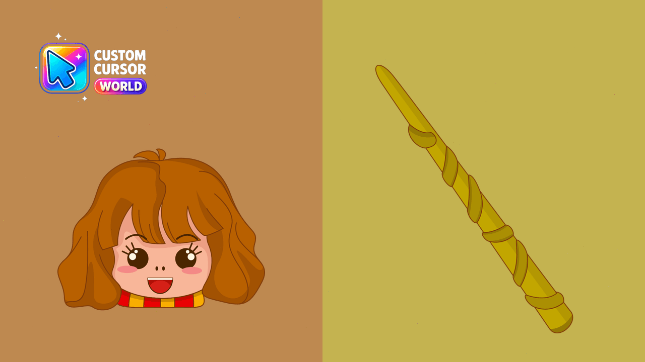 Cursor pack preview: Hermione Granger Custom Cursor Pack