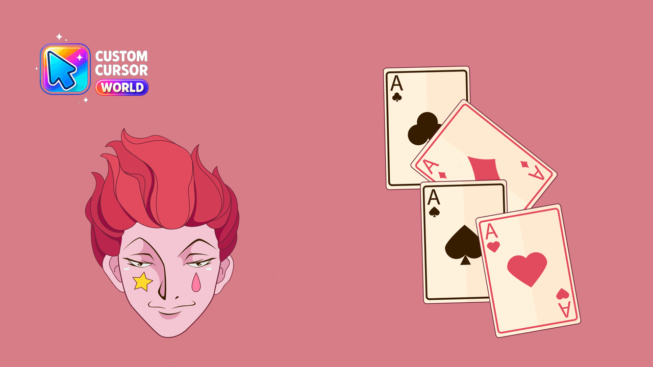 Cursor pack preview: Hisoka Morow Custom Cursor Pack