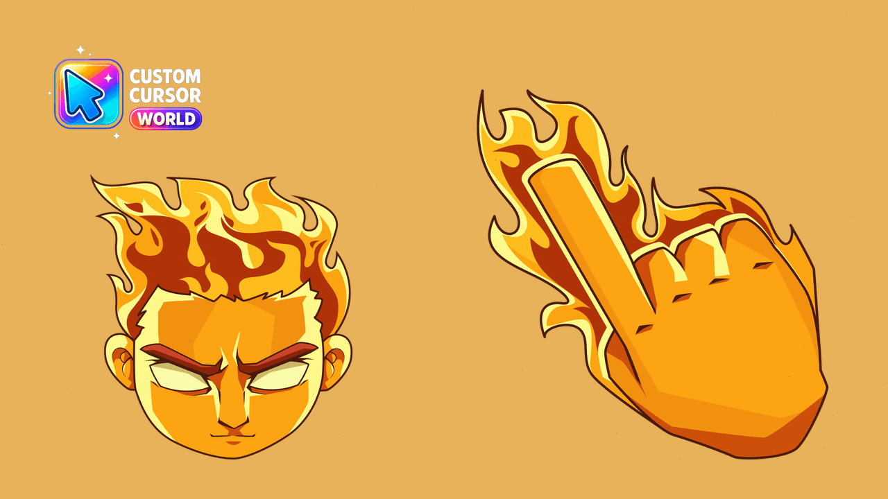 Cursor pack preview: Dynamic Hero Cursor Pack
