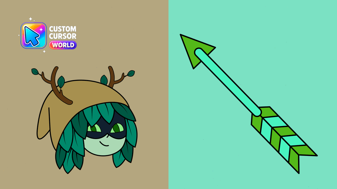 Cursor pack preview: Custom Cursor Pack - Adventure Time Huntress Wizard