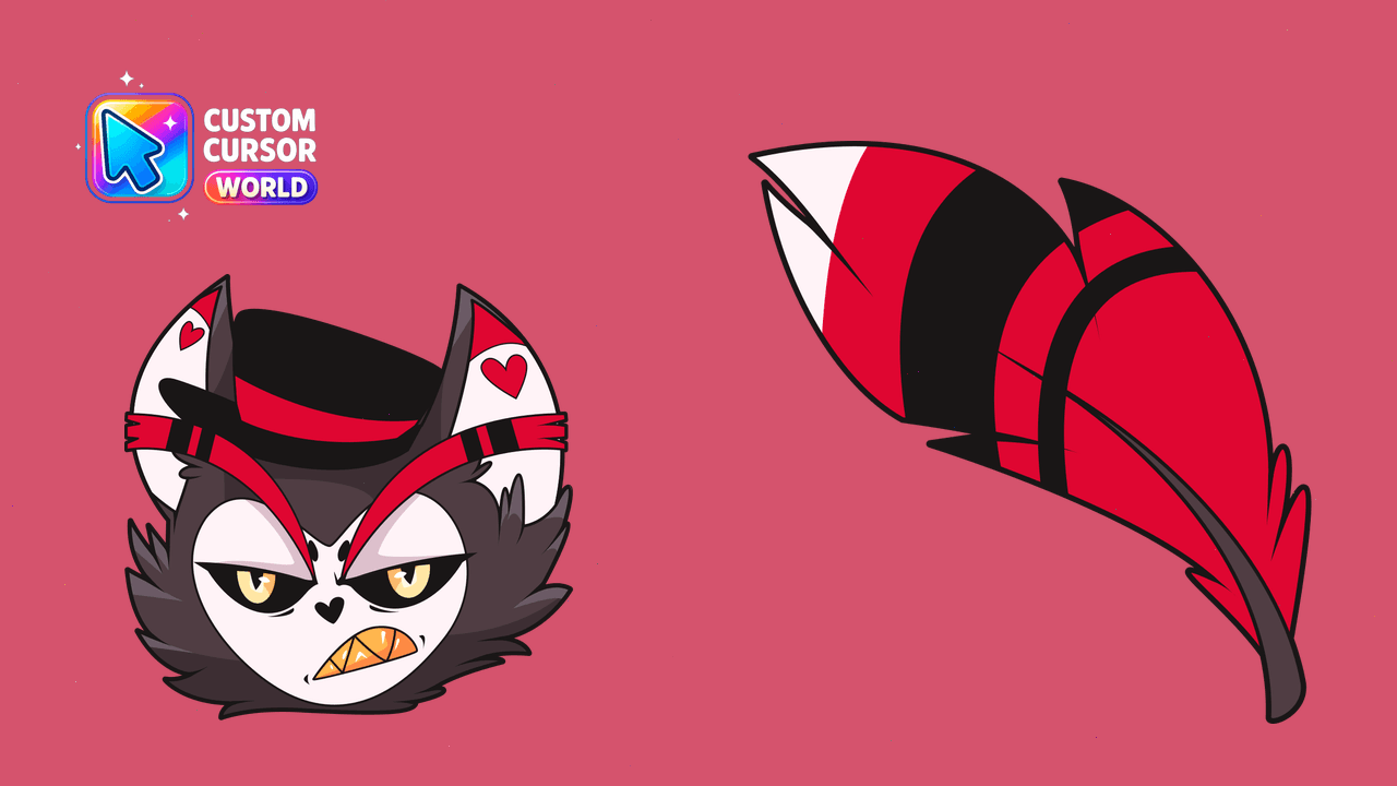 Cursor pack preview: Grumpy Cursor Pack - Hazbin Hotel's Husk Edition
