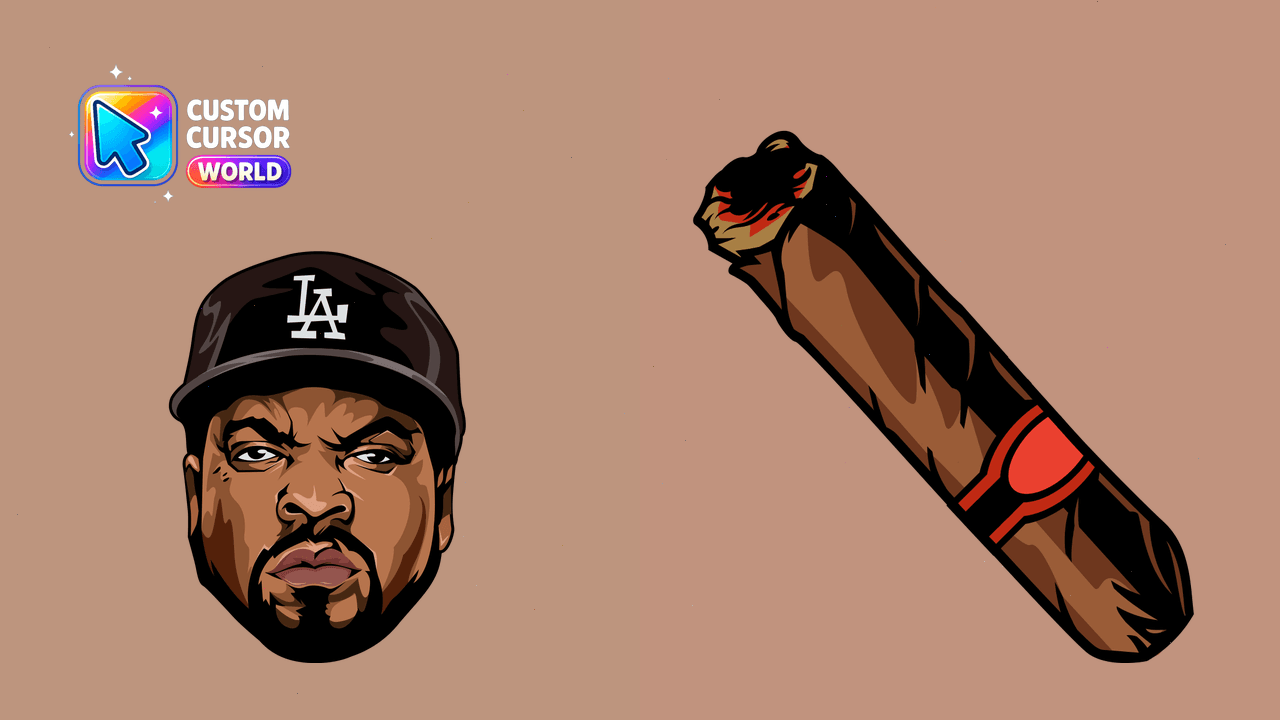 Cursor pack preview: Ice Cube Custom Cursor Pack