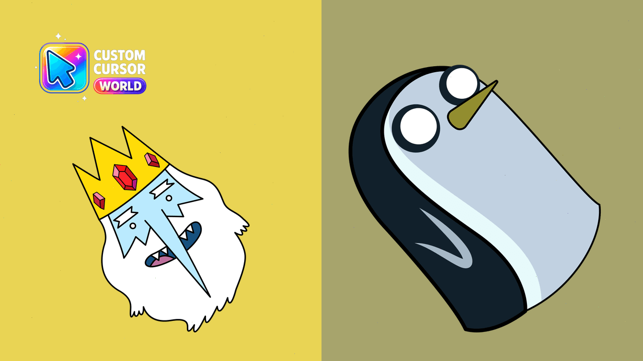 Cursor pack preview: Frosty Adventure Cursor Pack - Ice King Edition