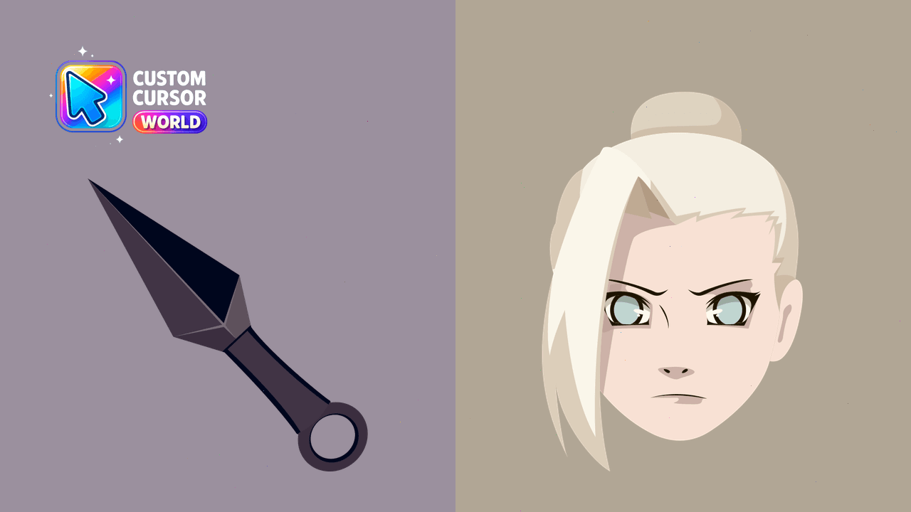 Cursor pack preview: Ino Yamanaka Custom Cursor Pack