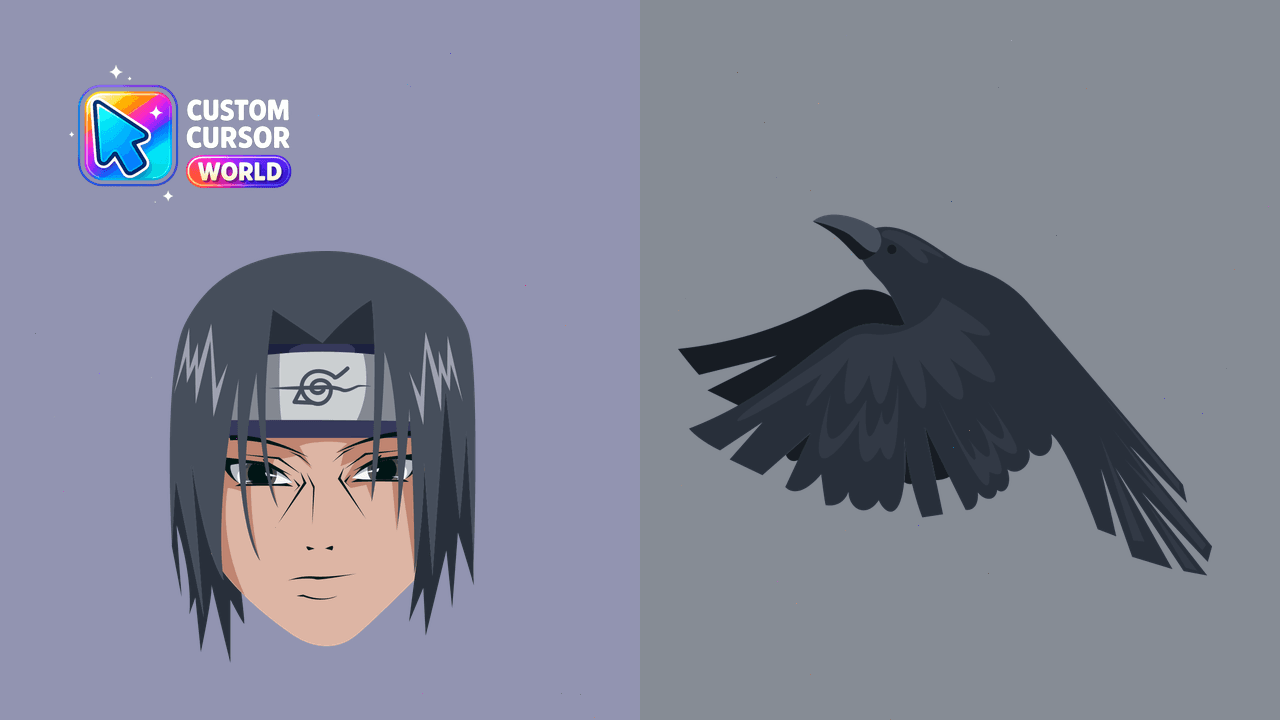 Cursor pack preview: Itachi Uchiha Cursor Pack