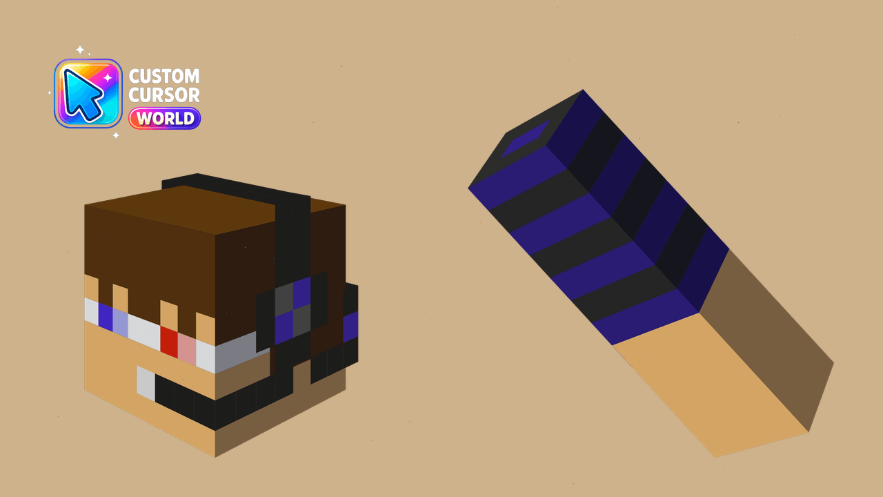 Cursor pack preview: JackManifoldTV Minecraft Cursor Pack for Chrome