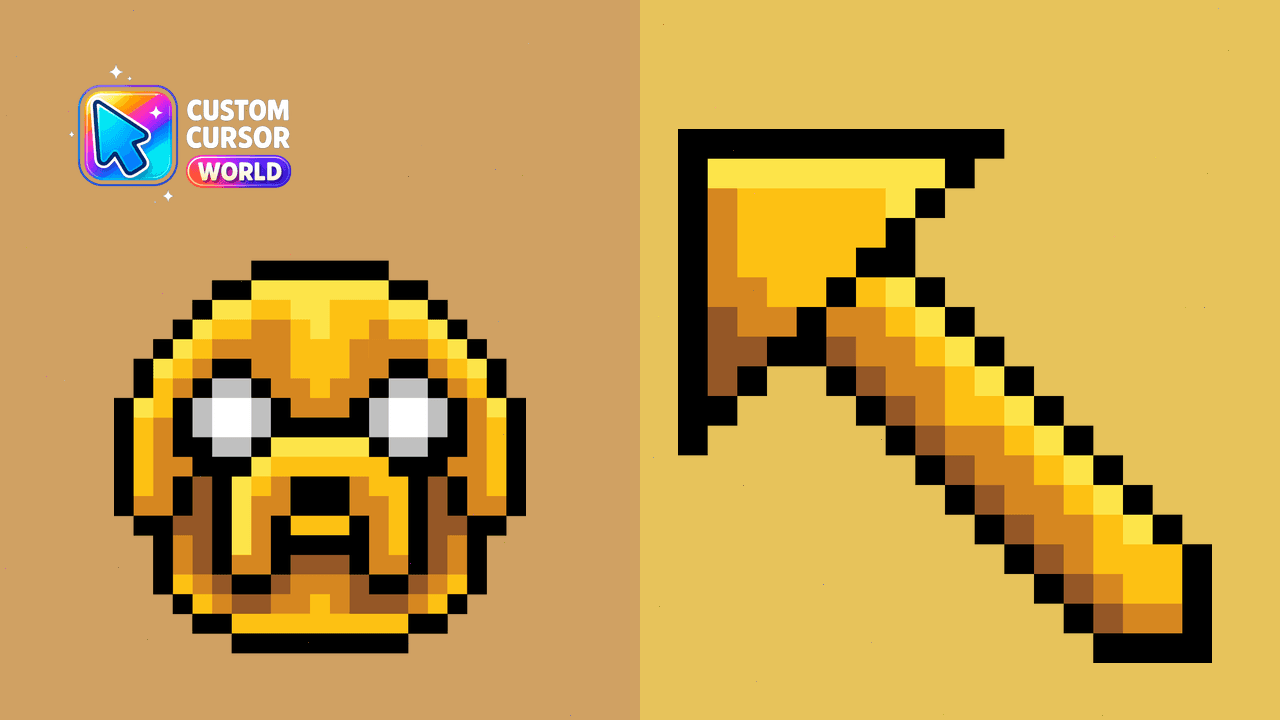 Cursor pack preview: Jake Pixel Custom Cursor Pack for Chrome and Edge