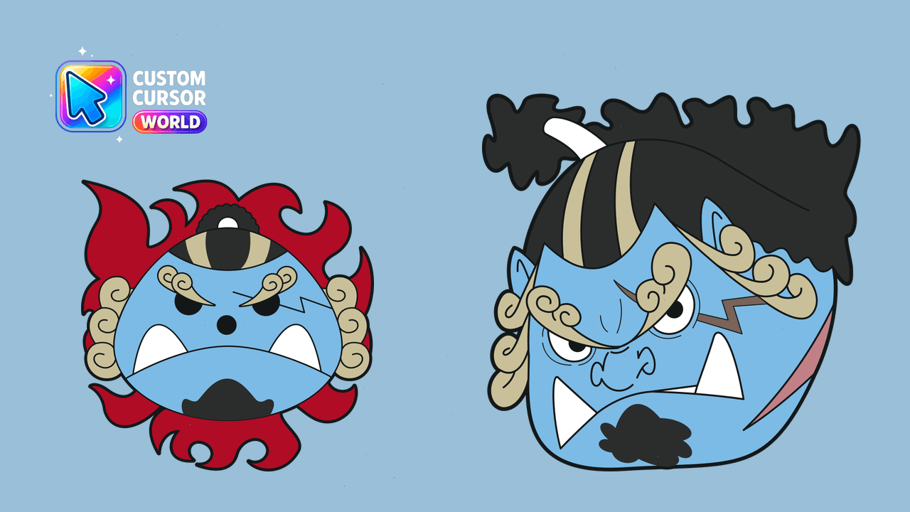 Cursor pack preview: Custom Cursor Pack - Jinbe Pirate Flag
