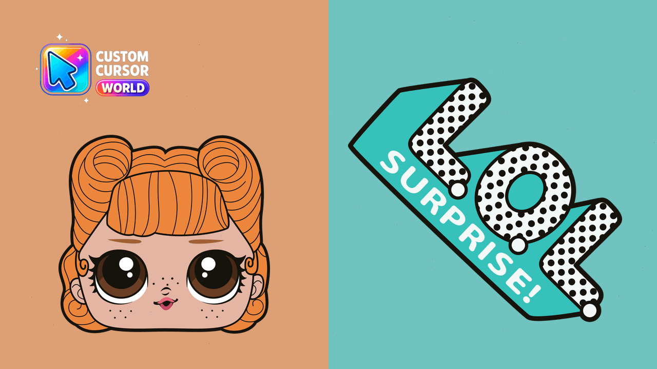 Cursor pack preview: Jitterbug Custom Cursor Pack for Web Browsers