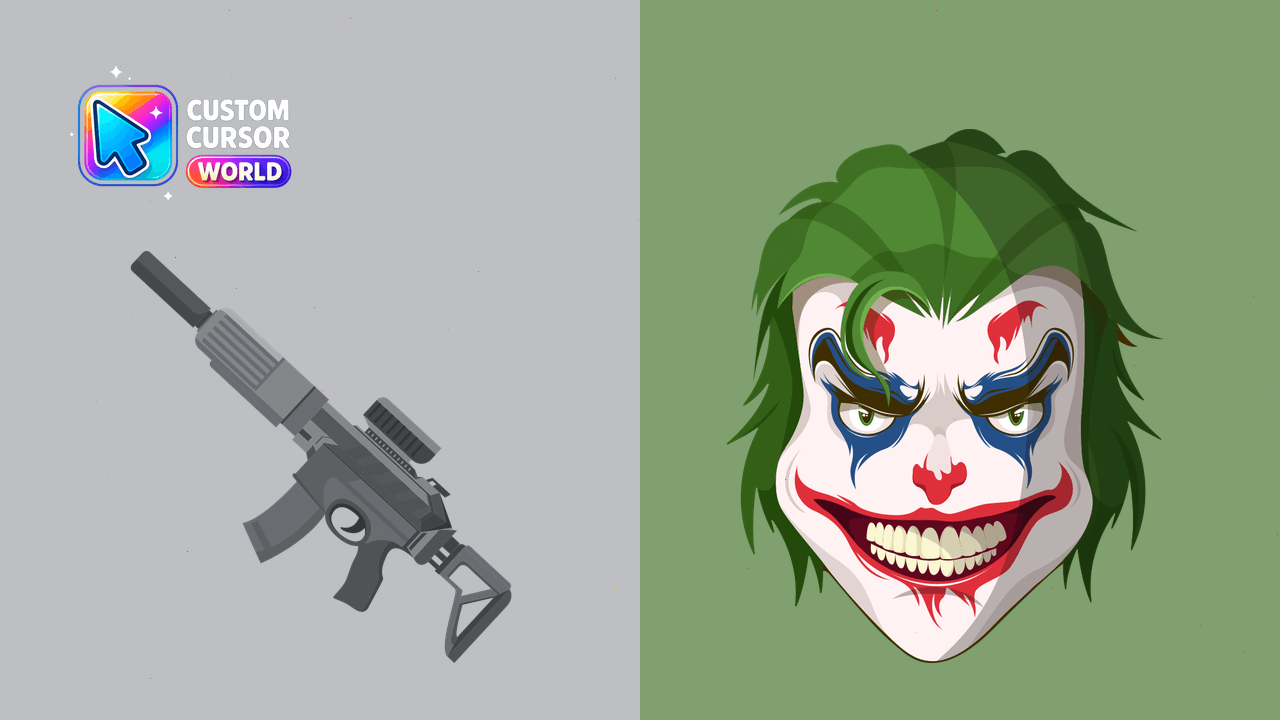 Cursor pack preview: Joker Laughing Cursor Pack