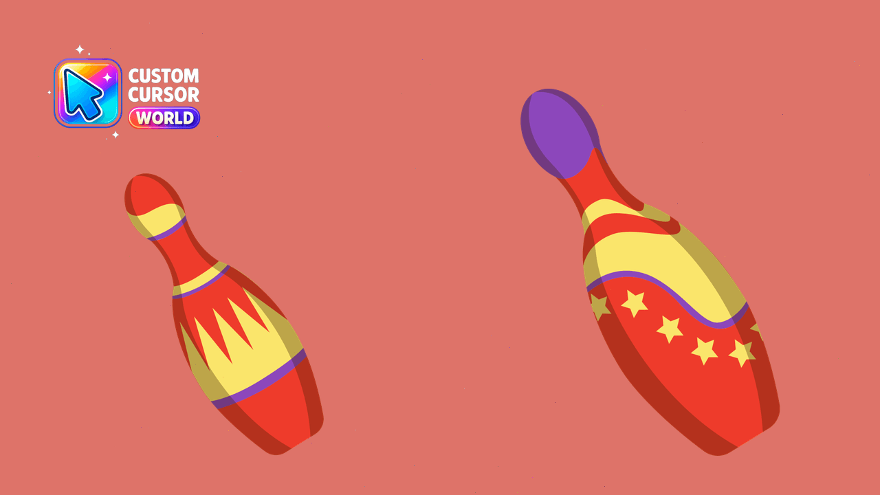 Cursor pack preview: Custom Juggling Cursor Pack for Chrome
