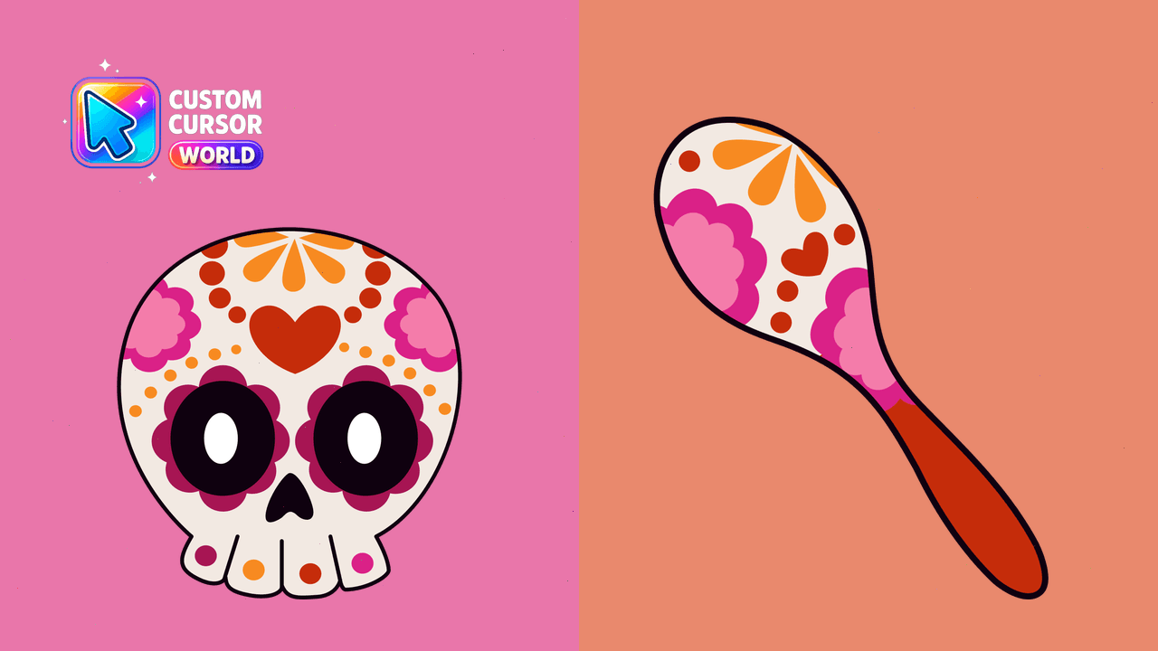 Cursor pack preview: Custom Cursor Pack - Calaca Design