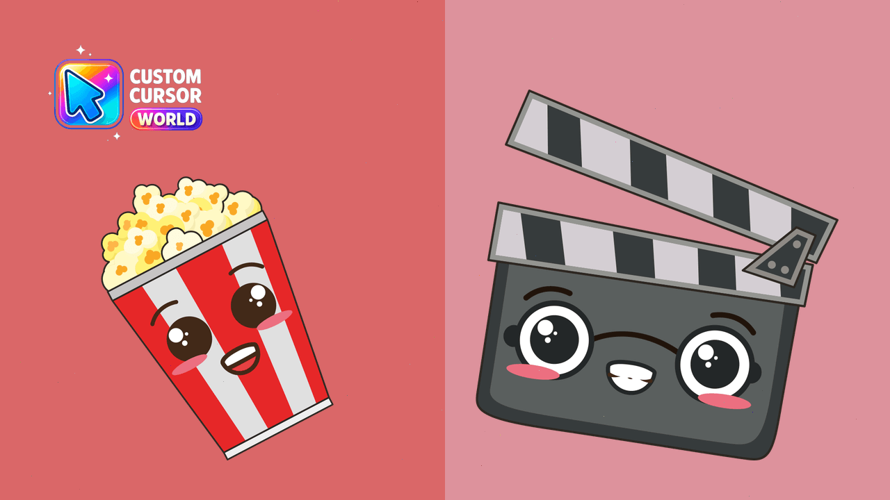 Cursor pack preview: Popcorn Cursor Pack