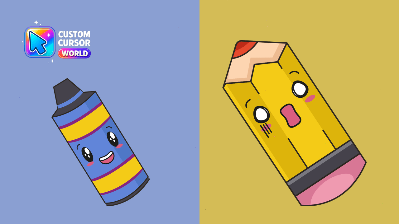 Cursor pack preview: Kawaii Cursor Pack - Adorable Japanese-Themed Custom Cursors