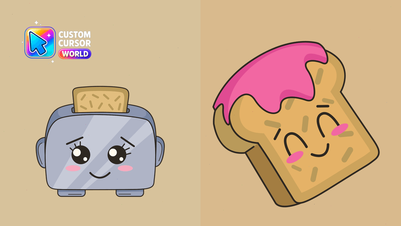 Cursor pack preview: Cute Cursor Pack for Chrome & Edge