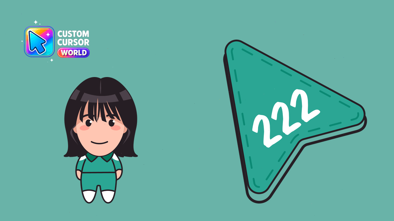 Cursor pack preview: Kim Jun-hee Custom Cursor Pack for Chrome & Edge