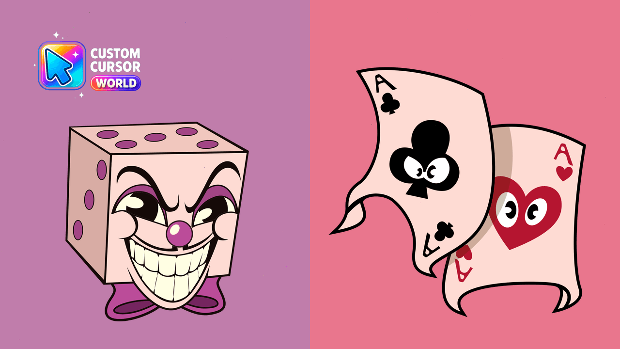 Cursor pack preview: Custom King Dice Cursor Pack