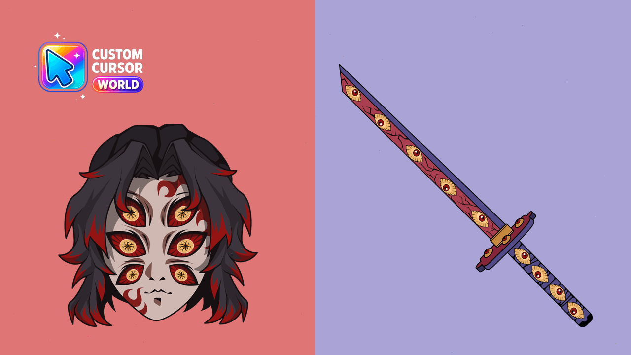 Cursor pack preview: Dark Demon Cursor Pack for Chrome & Edge