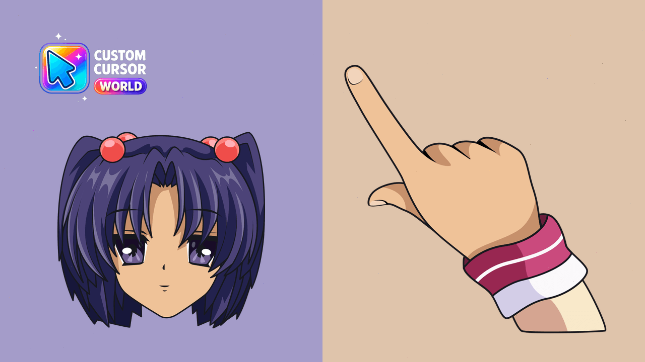Cursor pack preview: Kotomi Ichinose Cursor Pack
