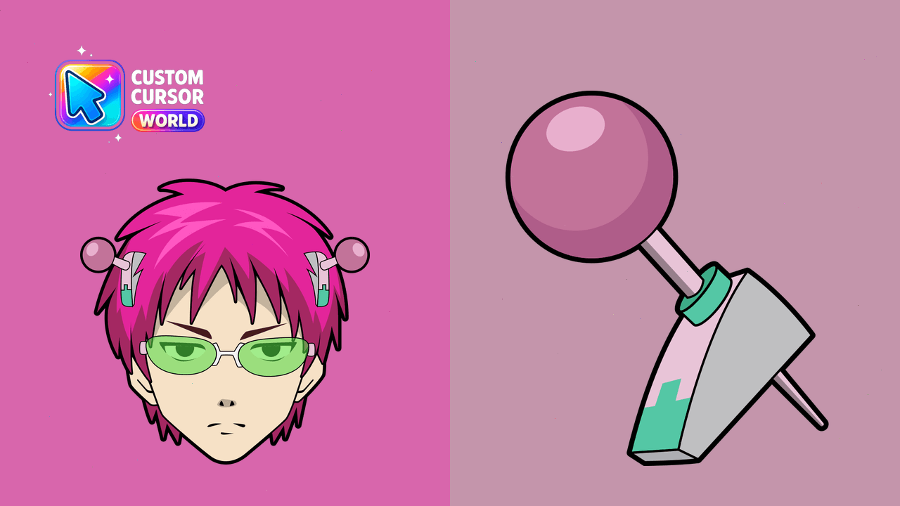 Cursor pack preview: Custom Kusuo Saiki Cursor Pack