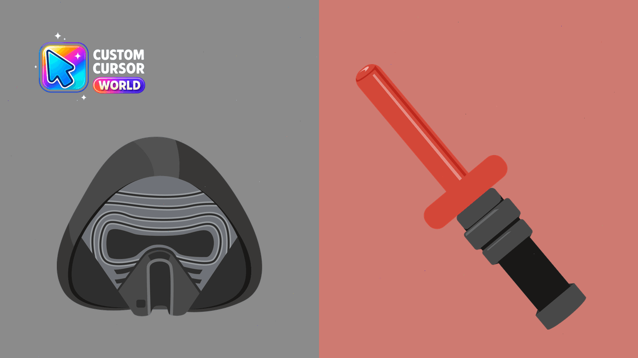 Cursor pack preview: Kylo Ren Custom Cursor Pack
