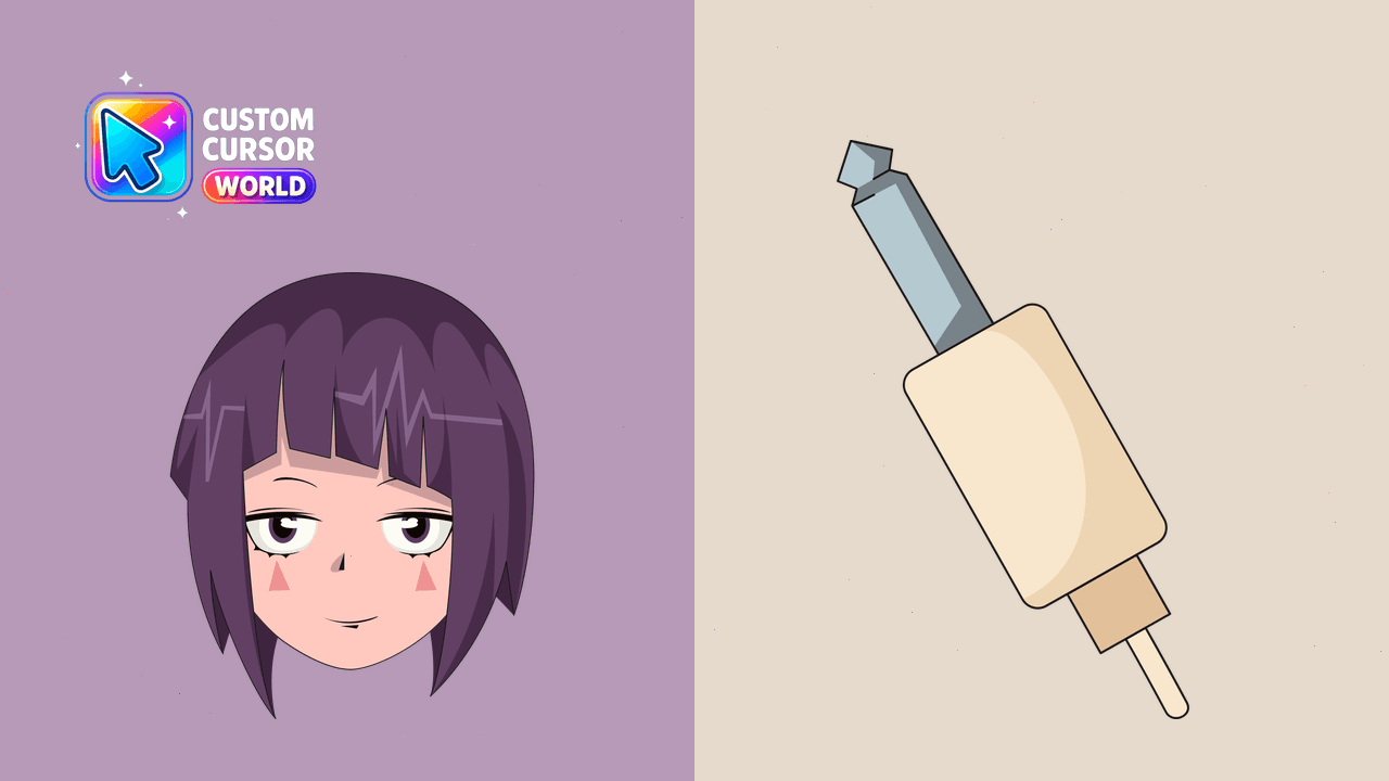 Cursor pack preview: Kyoka Jiro Custom Cursor Pack for Browser
