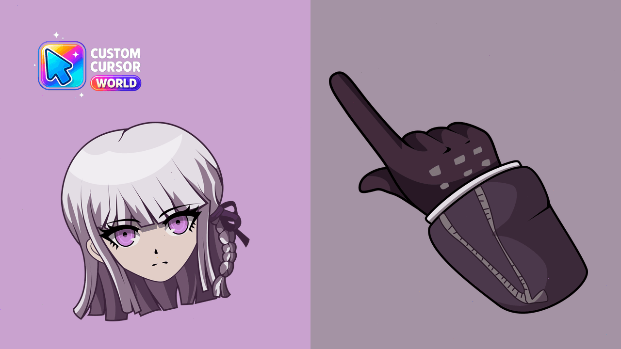 Cursor pack preview: Kyoko Kirigiri Custom Cursor Pack