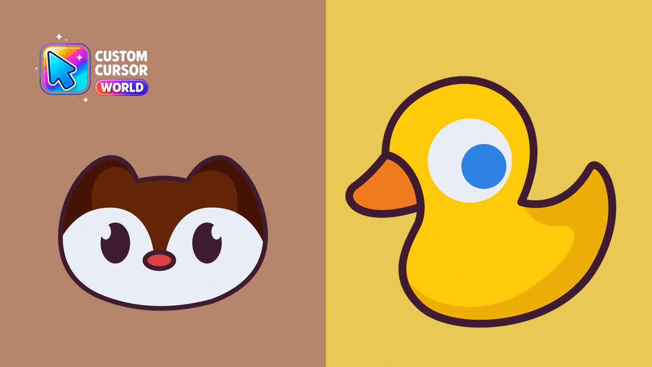 Cursor pack preview: Raccoon Cursor Pack for Chrome