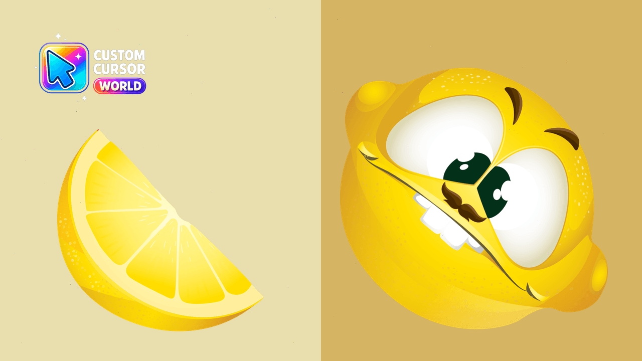 Cursor pack preview: Lemon Cursor Pack