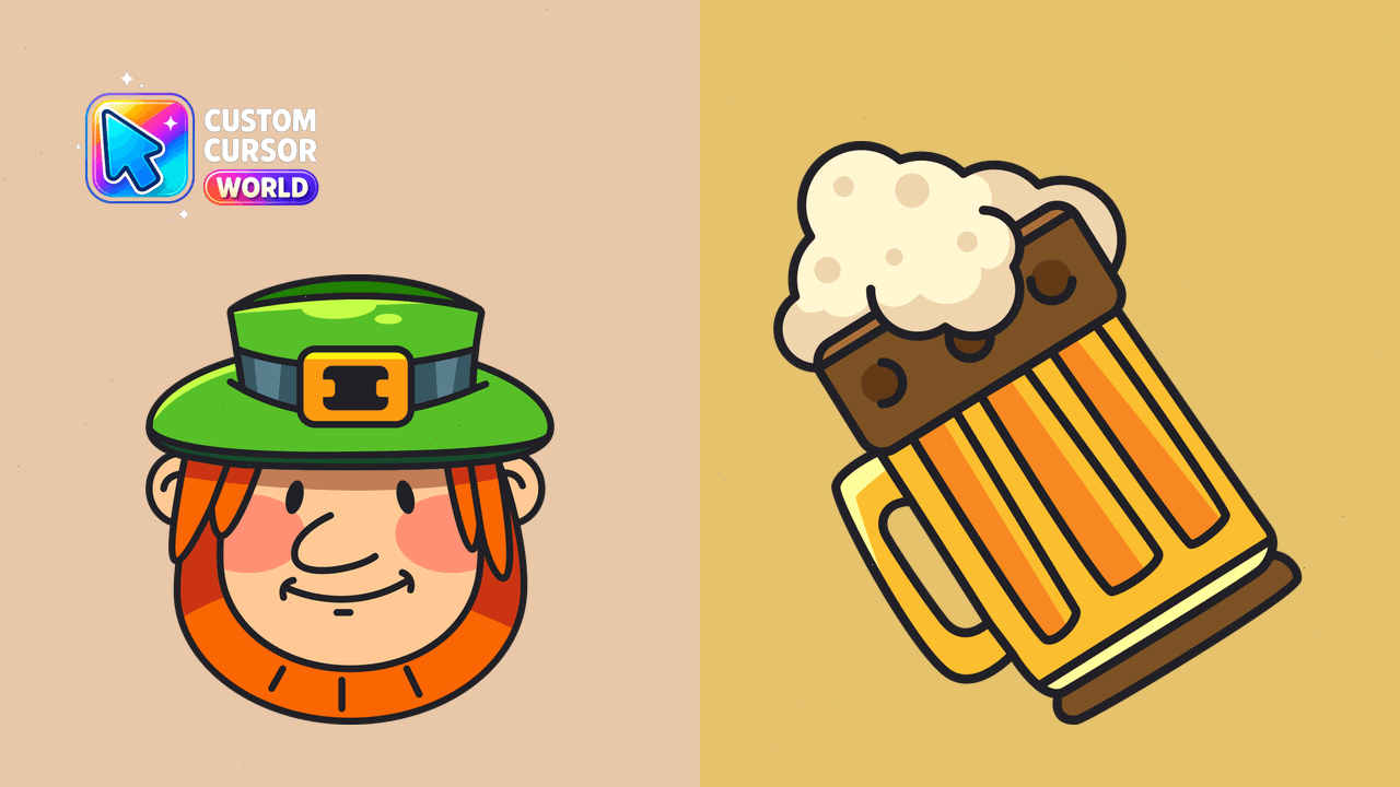 Cursor pack preview: Green Magic Cursor Pack