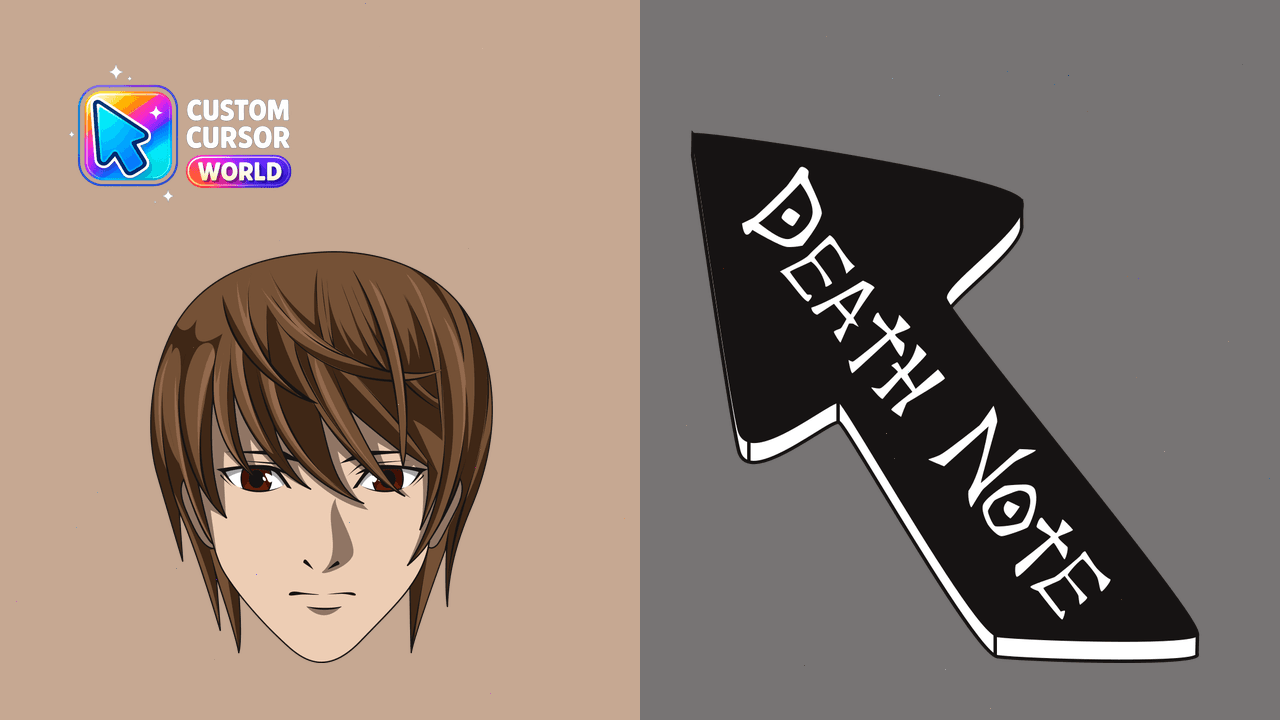 Cursor pack preview: Custom Cursor Pack - Light Yagami Edition