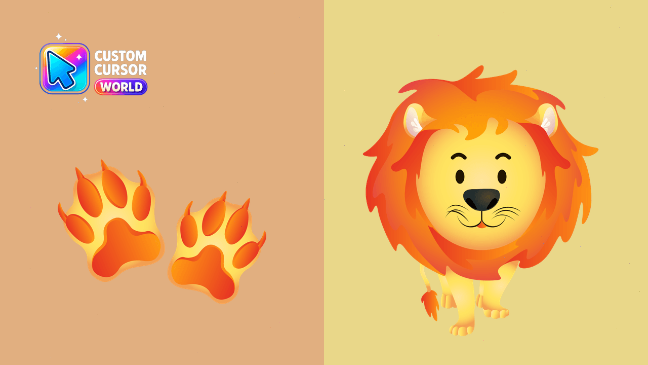 Cursor pack preview: Lion Cursor Pack