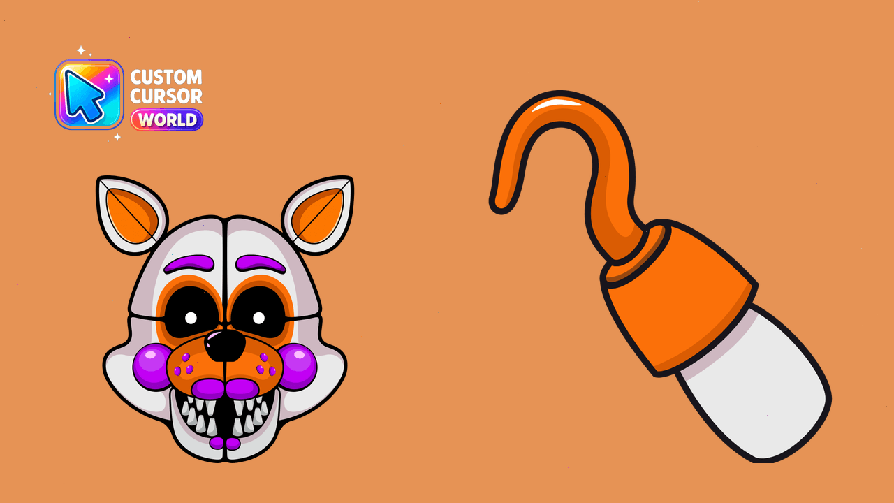 Cursor pack preview: Lolbit Custom Cursor Pack for Chrome and Edge